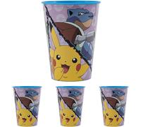 Kalanka-Gobelet Réutilisable Pour Enfants En Plastique Sans Bpa 260 Ml Pokemon Distorsion (Lot De 4)