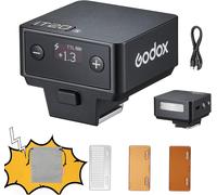 KALANKA-Godox iT20 F TTL Appareil Photo Flash Speedlight 700 Temps de Flash, 1,5 s Temps de Recyclage avec filtres de Couleur magnétiques pour Les appareils Photo Fuji (Noir, pour Fuji)