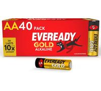 KALANKA-Gold de Energizer - Piles AA (Lot de 40) - Alcaline 1,5V - Énergie Longue durée - Idéales pour Les appareils du Quotidien - Emballage 100% Recyclable - Conservation 10 Ans