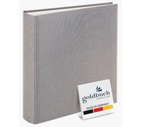 Kalanka-Goldbuch Summertime Trend 2 31606 Album Photo Avec 100 Pages Blanches Avec Intercalaires En Papier De Qualité Pour Jusqu'à 600 Photos Gris 30 X 31 Cm
