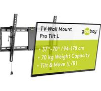 KALANKA-Goobay 49929 Pro Support Mural TV inclinable pour ecrans et televiseurs de 37-70 Pouces (94-178 cm) - Fixation Murale TV avec Une capacité de Charge Max. 70 kg accroche Television Mural VESA