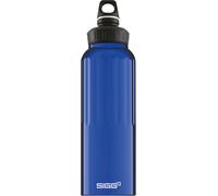 Kalanka-- Gourde Aluminium - Wmb Traveller Dark Blue - Certifiée Neutre En Co2 - Convient Aux Boissons Gazeuses - Étanche & Légère - Sans Bpa - Pour Sport, Camping, Randonnée - Bleu - 1,5l