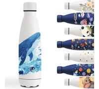 Kalanka-Gourde Isotherme, 500ml Gourde Enfant, Bouteille Isotherme Avec Océan, Bouteilles Isothermes Sans Bpa, Double Paroi Isolante, Bouteille D'eau Anti Fuite, Thermos Pour École, Bureau, Sports, V
