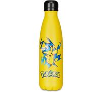 Kalanka-Gourde Isotherme Pokémon ¿ Pour Enfants Avec Paille 460 Ml Sans Bpa ¿ Asile, École Primaire ¿ Acier Inoxydable, Maintien Température Jusqu'à 24h