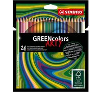 Kalanka-Greencolors Arty - Crayon De Couleur - Étui Carton X 24 Crayons De Coloriage - Gamme Arty