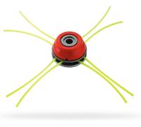 KALANKA-GREENSTAR - Tête Multifills Universel 4 Fils En Aluminium Pour Débroussailleuse Ou Coupe-Bordures Avec Alésage De 20 et 25,4mm - Pour Fil Nylon Ø 3,3