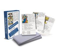 Kalanka-Grimaud - Jeu Taromantic - Version Française - Cartomancie - Tarot Divinatoire Inspiré Du Tarot De Marseille, Bleu