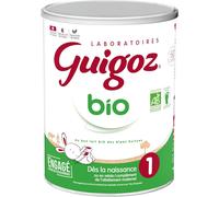 Kalanka-Guigoz Bio 1 Dès La Naissance - Lait Bébé 1er Âge En Poudre De 0 À 6 Mois - Boîte De 800g