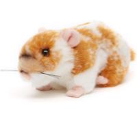KALANKA-- Hamster doré - 18 cm (Longueur) - Peluche Hamster - Peluche Hamster - Peluche HT-30229