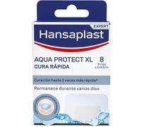 Kalanka-Hansaplast Aqua Protect Xl - Pansements Avancés Pour Accélérer Le Processus De Cicatrisation, Imperméables Et Respirants Pour Plaies Moyennes, 1 X 8 Pièces (4,3 X 6,5 Cm)