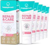 Kalanka-Happybrush® Professional Repair&care Dentifrice Au Goût D'herbes Fraîches - Pour Dents Sensibles/Sensibles À La Douleur - Pack De Dentifrice Végétalien (5 X 75 Ml)