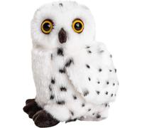 KALANKA-- Harfang des neiges - 19 cm (Hauteur) - Chouette, Oiseau - Peluche, Doudou, Blanc