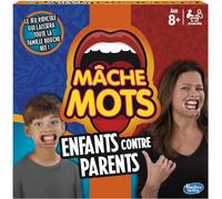 KALANKA-Hasbro Mâche-Mots Enfants Contre Parents, Jeu de Société Drôle et Rapide, Jeu d'Ambiance et de Soirée pour Toute la Famille, dès 8 Ans, Version Française