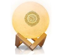 KALANKA-Haut-parleur 3D au clair de lune Quran, haut-parleur Bluetooth Quran, application à distance, petit clair de lune, lampe LED Smart Touch avec Bluetooth Eid Mubarak Hadj, cadeaux