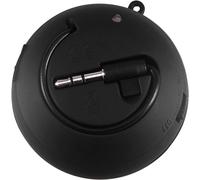 KALANKA-Haut-Parleur Portatif de Voyage, Mini Haut-Parleur USB Rechargeable sans Fil à Hamburger avec Micro, Super Basse et Son HD, pour Douche, Vélo, Plage, Piscine(Noir)