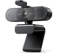 KALANKA-HD WebcamC960 AF 1080P Webcam avec Cache-Objectif & Double Microphone, 360 ° Caméra en Streaming avec PDAF Correction Automatique de la lLumière, Plug & Play, Webcam Idéal pour Win10, Mac OS