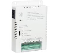 KALANKA-HD16C120W Adaptateur d'alimentation pour caméra de vidéosurveillance 16 canaux Entrée 90 V-264 V AC vers sortie 12 V-13,8-15 VDC Caméra de sécurité Adaptateur d'alimentation avec fusible PTC