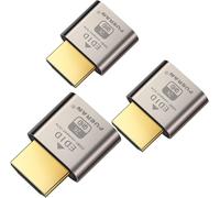 KALANKA-HDMI DDC EDID Dummy Plug Émulateur d'affichage fantôme sans tête (Fit Headless-1920x1080 @ 60Hz-3Pack)