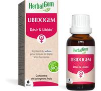 Kalanka-Herbalgem - Libidogem - Désir & Libido Femme - Naturel - Complément Alimentaire Gemmothérapie Concentrée - Extrait De Bourgeon Frais De Safran - Sans Hormones - Bio - 30 Ml