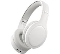 KALANKA-Heron Studio ¿ Casque Bluetooth sans Fil avec autonomie de 30h, Double Connexion simultanée, Microphone intégré, Prise aux-in, et Pliable, Couleur Blanc