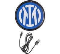 Kalanka-Hi Tech Artisans Wireless Charger Officiel F.C, Chargeur De Téléphone Portable Universel, Conçu Et Imprimé En Italie, Chargeur Portable Pour Supporters Nerazzurri, Noir Et Bleu Avec Nouveau L