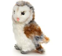 KALANKA-- Hibou (petit) - 17 cm (hauteur) - oiseau en peluche, hibou - peluche, peluche, doudou V-00319