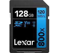 KALANKA-High-Performance 800x Carte SD 128Go, Carte Memoire SDXC UHS-I, Jusqu'à 120 Mo/s en Lecture, 45 Mo/s en écriture (LSD0800128G-BNNAG) Bleu