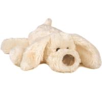 KALANKA-Histoire d'Ours - Peluche Chien Cookie - 25 cm - Blanc - Collection La Ferme - Peluche à l'Air Malicieux, Grosse Truffe et Pelage Soyeux - Peluche Toute Douce - Idée Cadeau Enfants - HO2319