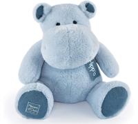 KALANKA-Histoire d'Ours - Peluche Hippopotame - HIPPO - Bleu Jean - 40 Cm - Grande Peluche Douce et Mignonne pour les Calins - Idée Cadeau de Naissance et Anniversaire pour Enfants - L'HIPPO - HO3214
