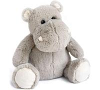 KALANKA-HISTOIRE D'OURS - Peluche Hippopotame Hippo'dou - Doudou Gris 25 cm - Peluche Bébé Tout Douce pour Câlins - Facile à Manipuler - Cadeau Naissance Fille Garçon - Doudou Enfant - HO2903