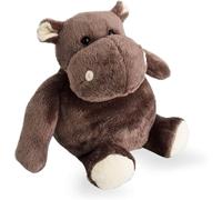 KALANKA-HISTOIRE D'OURS - Peluche Hippopotame Marron Collection Dans la Savane - Doudou Bébé 23 cm - Boîte Cadeau pour Offrir - Hippo Tout Doux - Cadeau Naissance Enfants Filles Garçons - HO1058