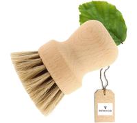 Kalanka-Hofmeister® Brosse À Champignons En Bois, Nettoyage En Douceur Des Champignons, Pour Nettoyer Les Légumes, Nettoyage Facile Des Champignons De Paris