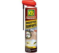 KALANKA-HOME DEFENSE HDRAMP2 - Aérosol Anti-Insectes Rampants 400 ml - Elimine rapidement et empêche le retour des insectes - Contre fourmis, araignées, cafards, puces, perce-oreilles, punaises, clop