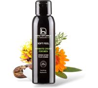 Kalanka-Homo Naturals Soft Feel - Crème Intime Homme - Hydratation Et Protection Quotidienne De La Zone Intime Masculine - Avec Aloe Vera, Calendula Et Hamamélis - Soin Intime Pour Hommes Vegan Et Éc