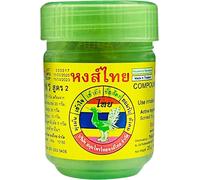 Kalanka-Hong Thai Herb Inhalateur Hongthai Brand Inhalant Traditionnelle Composé À Base De Plantes, Bouteille Vert - 1 X 40 G (Lot De 1)