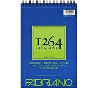 Kalanka-Honsell 19100646 Disegno Bloc À Dessin À Spirale 1264 180 G/M² Format A4 50 Feuilles De Papier Blanc Naturel Satiné À Grain Moyen Sans Acide Pour Toutes Les Techniques À Sec