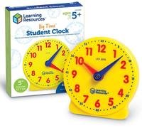 KALANKA-Horloge d'apprentissage pour Les élèves Big Time, Time Timer, Horloge Enfant, ressources Maternelle, Horloge pour Apprendre l'heure, Horloge Montessori