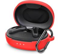 KALANKA-Housse en Silicone pour Écouteurs Bluetooth pour Anker Soundcore Life P2 Mini Coque, Antichoc, Housse de Transport Compatible Anker Soundcore Life P2 Mini Écouteur Bluetooth.Rouge