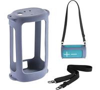 KALANKA-Housse en Silicone pour Ultimate Ears EVERBOOM Haut-Parleur Bluetooth Portable \u2013 Étui Antidérapant avec Sangle d`Épaule, Protection de Voyage