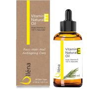 Kalanka-Huile De Vitamine E (Tocophérol) Végan 100% Naturelle, Soin Anti Age Visage, Démaquillant Waterproof, Corps Et Cheveux, Ongles Et Cuticules, Hydratante Réparatrice Mains (100 Ml)
