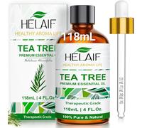 Kalanka-Huile Essentielle De Tea Tree 118ml\U2013100% Pure Et Naturelle\U2013 Idéale Pour Diffuseur,Ambiance,Massage,Aromathérapie,Créations Diy,Création De Bougies Et Entretien Domestique