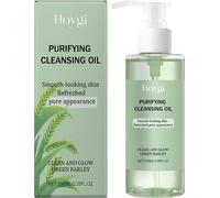 Kalanka-Huile Nettoyante, Cleansing Oil En Profondeur Au Blé Et Aux Herbes Vertes,Huile Demaquillant Visage ¿ Démaquillant Doux Pour Tous Types De Peau Hydrate Et Apaise 100 Ml
