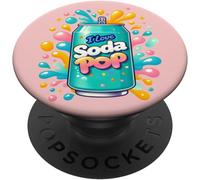 Kalanka-I Love Soda Pop Kids Assortiment De Boissons Estivales Popsockets Popgrip Adhésif