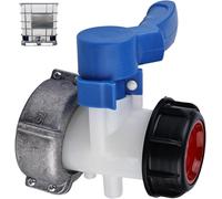 KALANKA-IBC Adaptateur Universel pour Réservoir: Vanne Papillon Adaptateur DN50 (75 mm), Vanne Papillon Adaptateur, IBC Adaptateur de Réservoir d'eau Universel pour Robinet de vidange