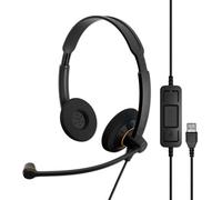 KALANKA-Impact SC 60 USB ML - Casque Filaire Professionnel pour Communications Unifiées, Micro Antibruit, Voice¿, Connexion USB, Confortable, Idéal pour l'Usage en Bureau