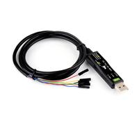 KALANKA-Industrial USB TO TTL Serial Converter Adapter Cable USB TO TTL (C) Adapter 3.3V 5V Onboard FT232RNL Chip Suitable for Serial Port Debugging of Industrial Equipments