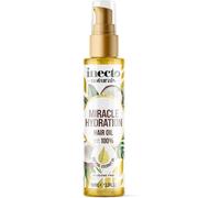 Kalanka-Inecto Naturals Miracle Hydration Huile Capillaire 100 Ml, Sans Silicone, Formule Végétalienne, Légère Pour Des Cheveux Brillants, Plus Forts Et Revitalisés