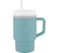 Kalanka-Infantino Ma Première Tasse \U2013 Adorable Tasse 255ml Avec Paille Antifuite Et Poignée Adaptée Aux Tout-Petits, Favorise L'hydratation, Facile À Nettoyer, Bleu Maussade