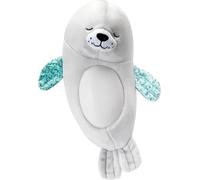 Kalanka-Infantino - Peluche Veilleuse Phoque Pour Bébé - Peluche Sensorielle - Douce Lumère - Veilleuse Amovible - 8 Berceuses Et 5 Sons De La Nature - Relaxante - Doux - Facile À Nettoyer Et À Fixer