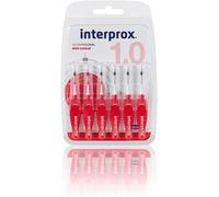 Kalanka-Interprox - Miniconique 1.0 - Brossettes Interdentaires - Fibres En Tynex - Rouge - Blister De 6 Unités